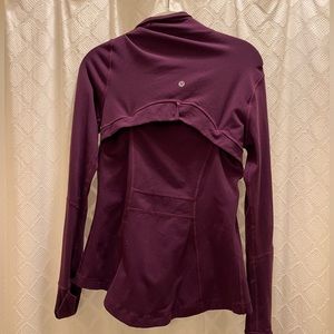 Lululemon purple zip up jacket